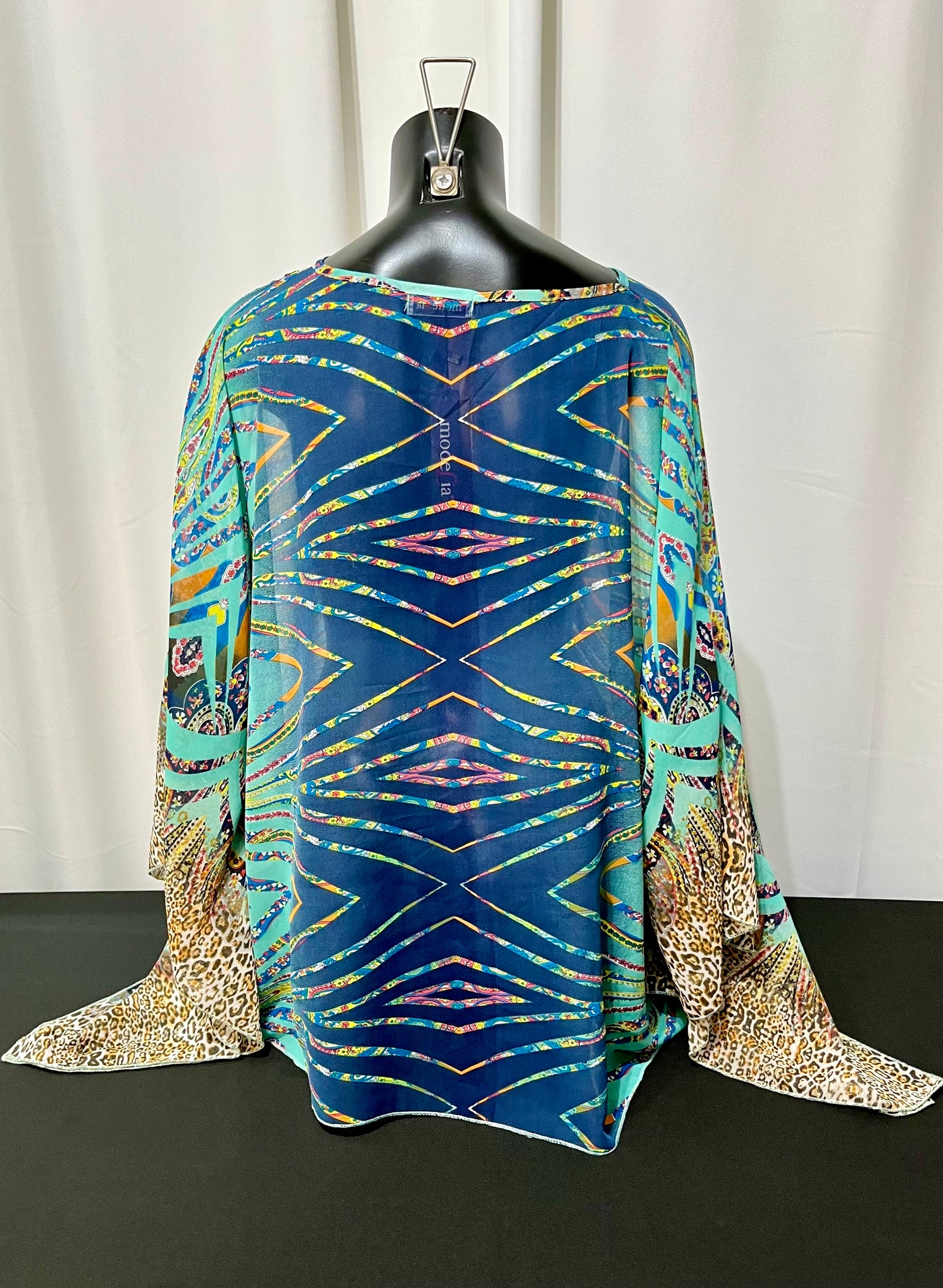 Sheer Multicolored Top