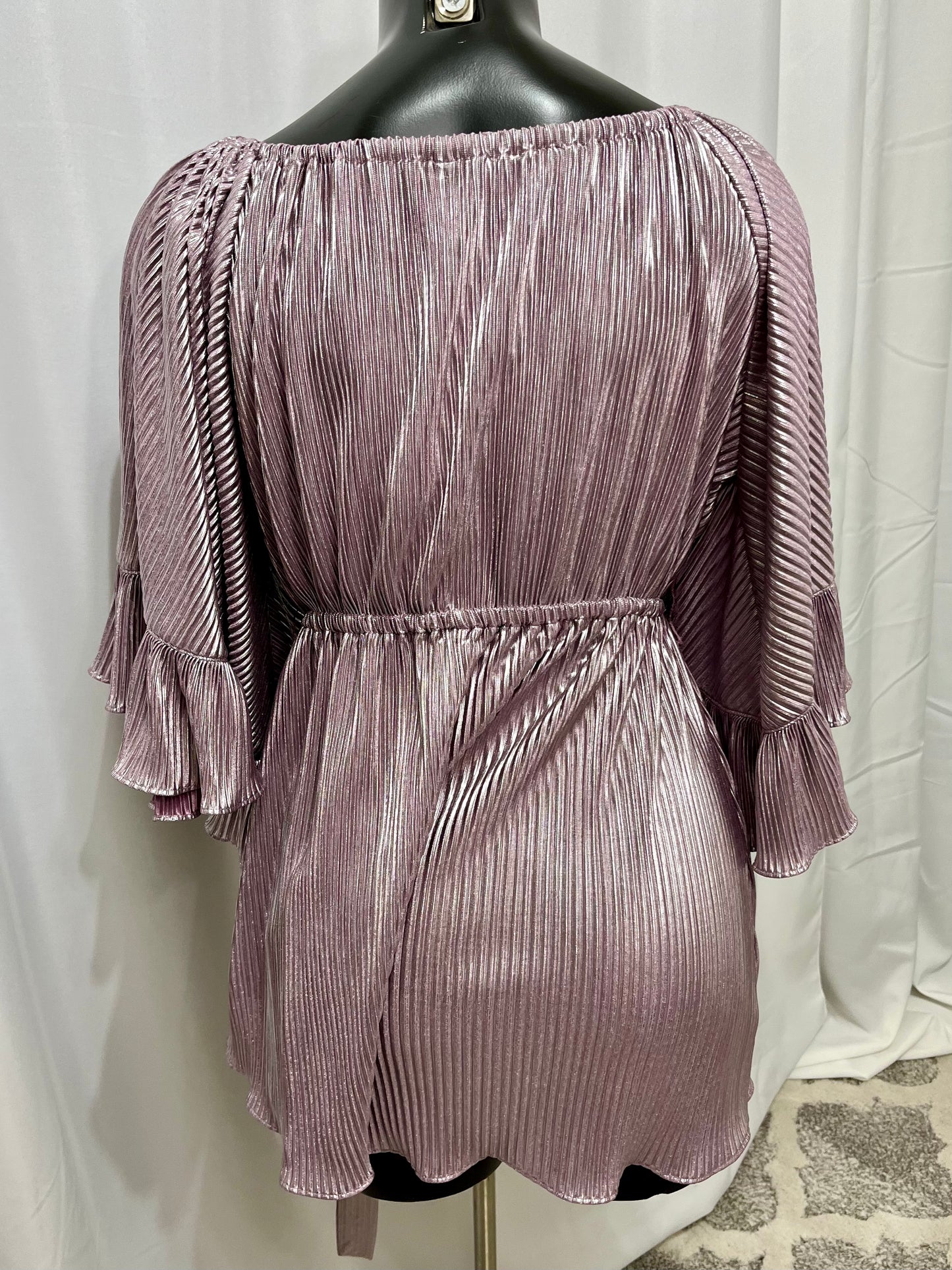 Lavender Flare Top