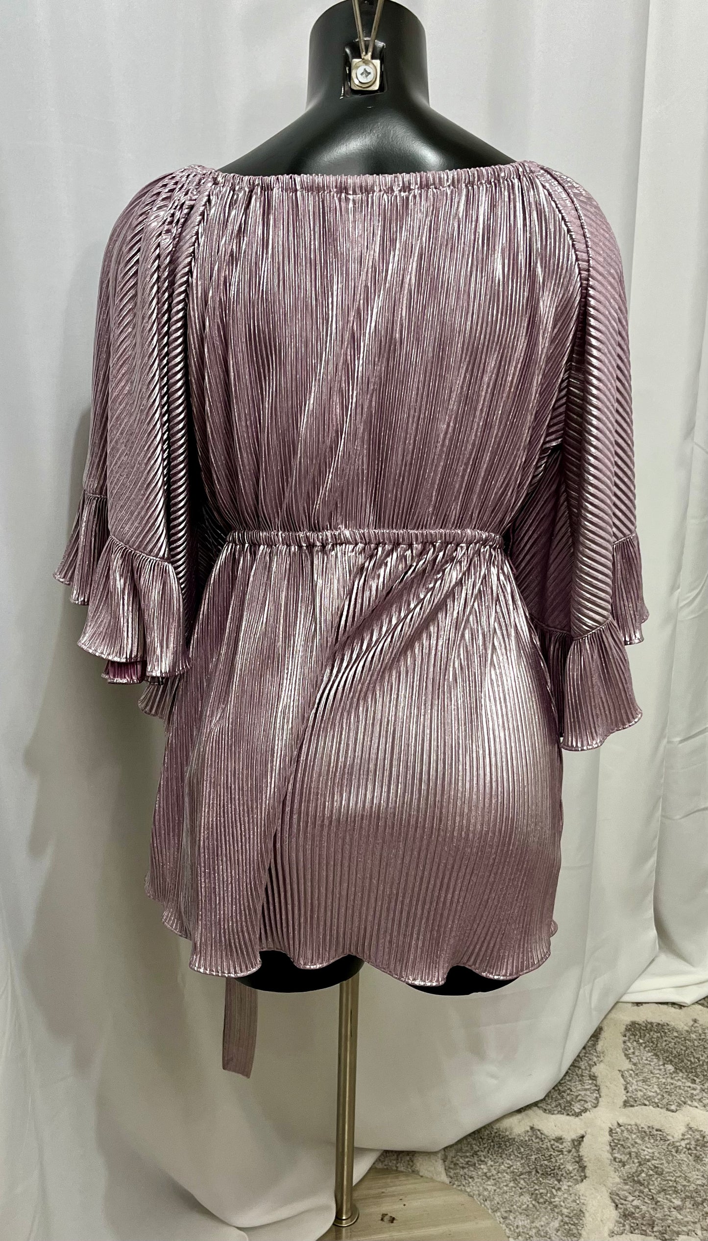 Lavender Flare Top