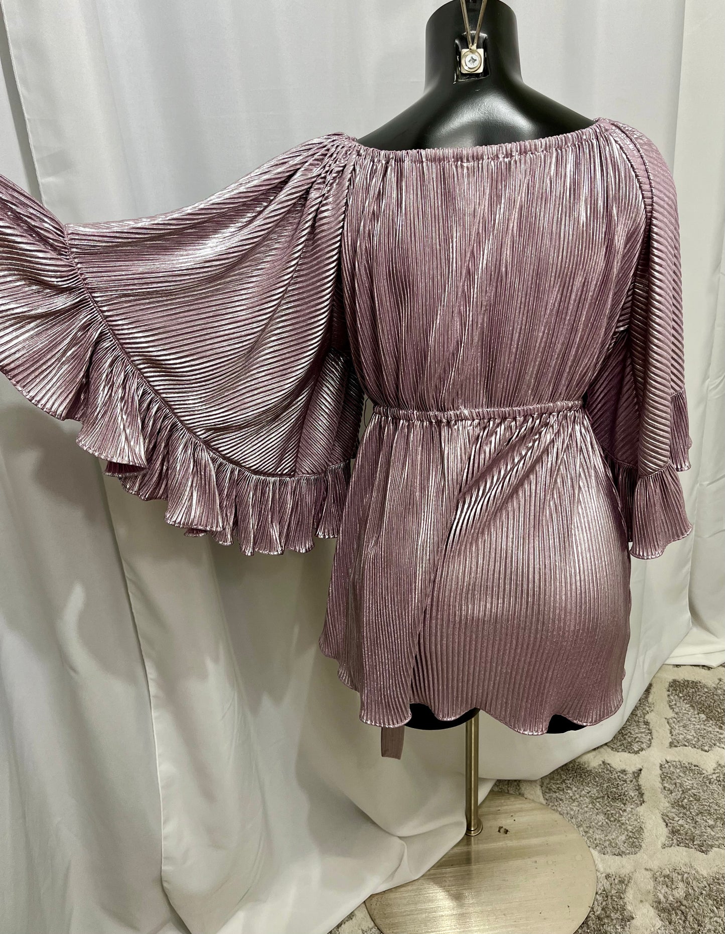 Lavender Flare Top
