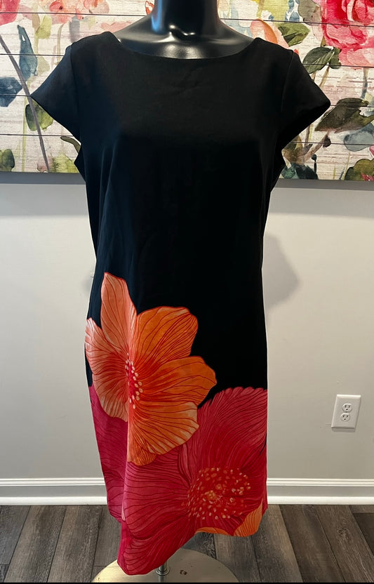 Black with Floral Dress