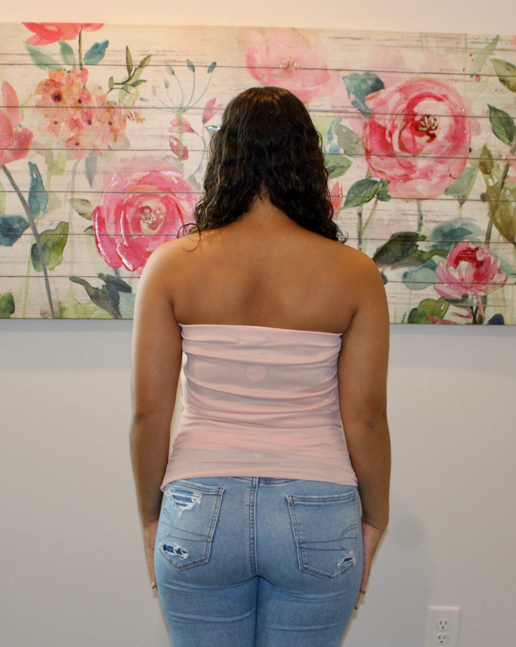 Soft Pink Halter Top