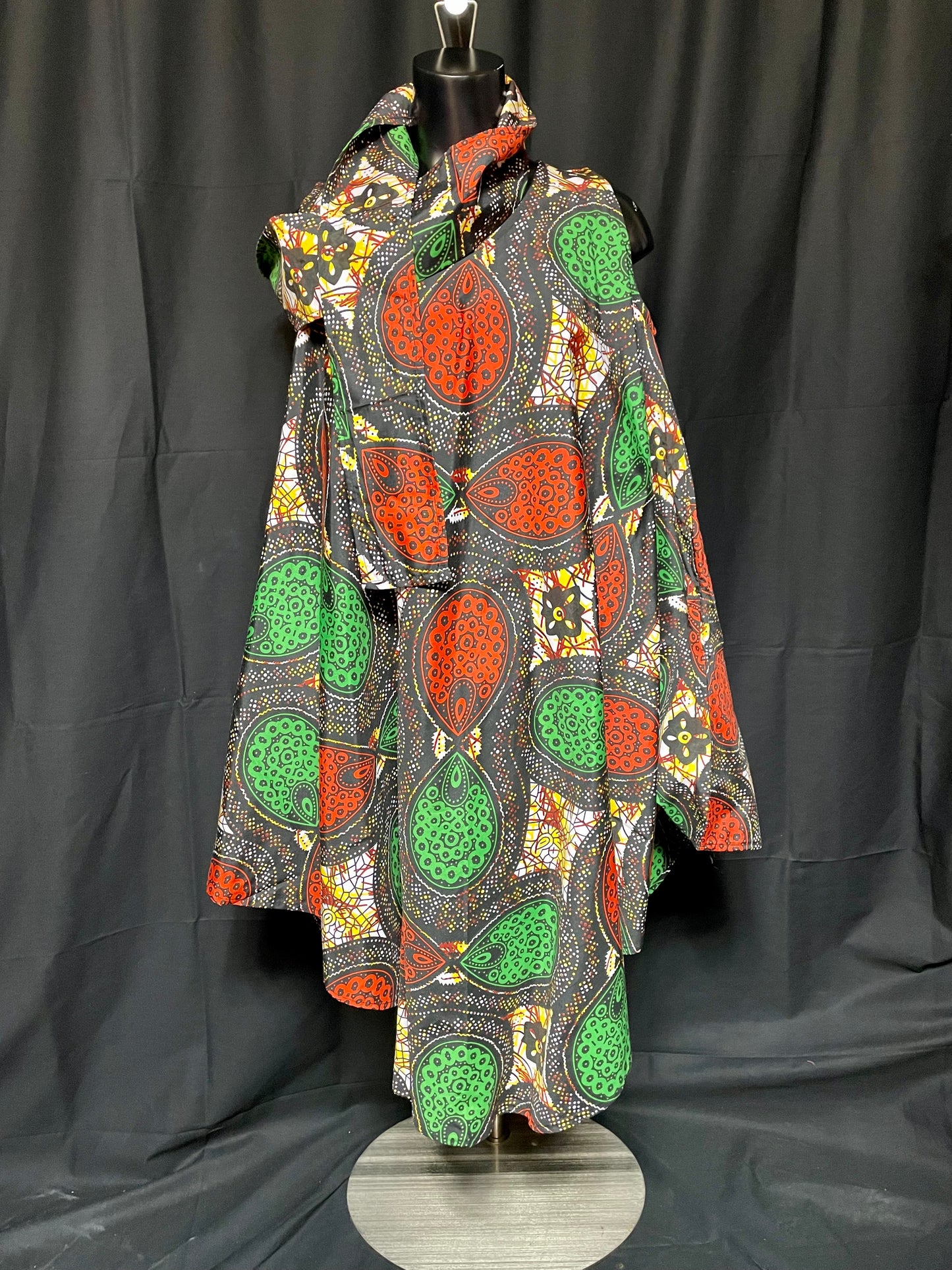 Sleeveless Mini Circles Dress