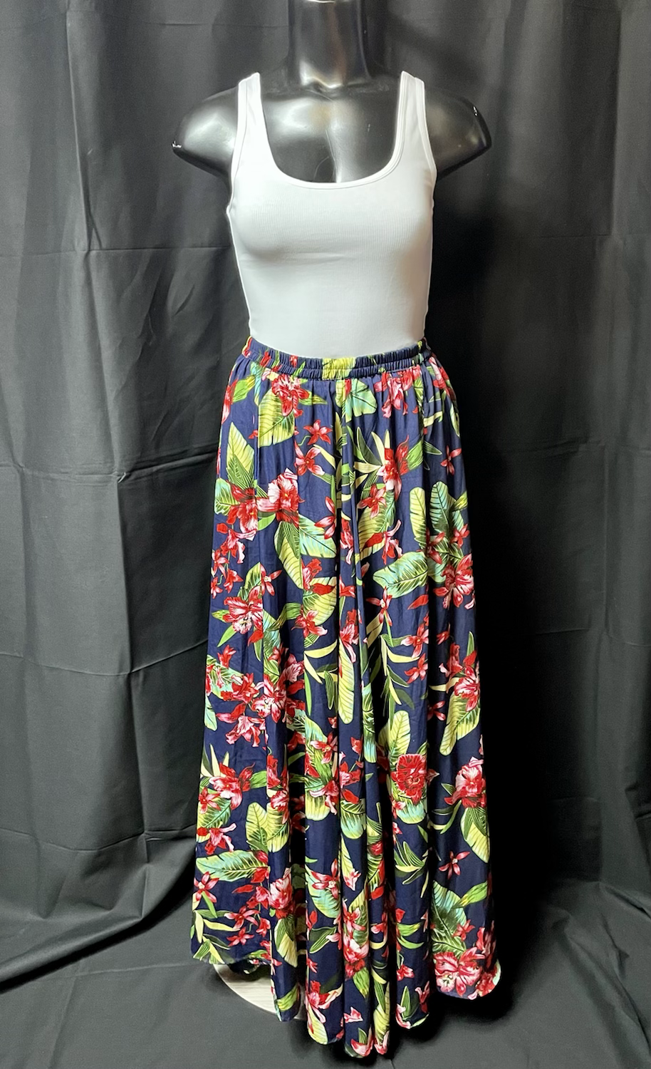 Multi Colored Free Flow Long Skirts