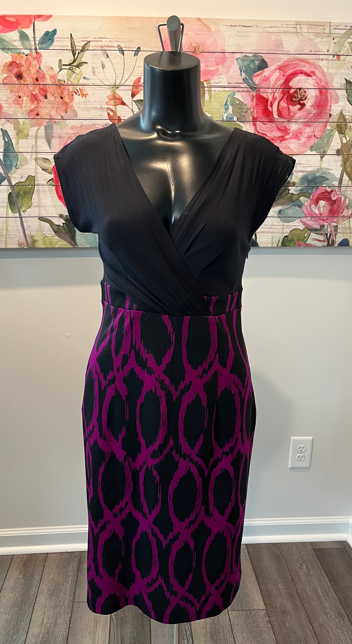 Black & Purple AGB Dress