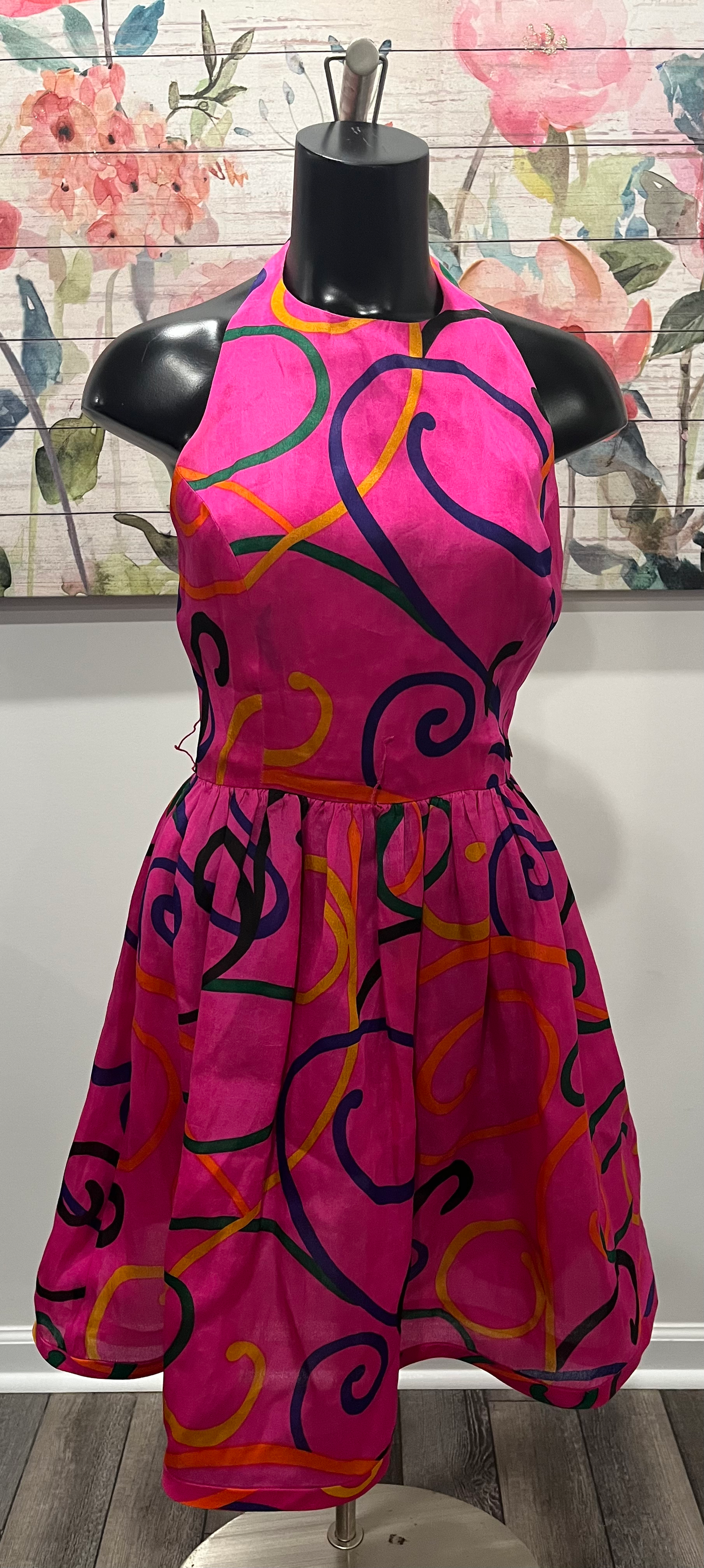 Pink Bill Blass Dress