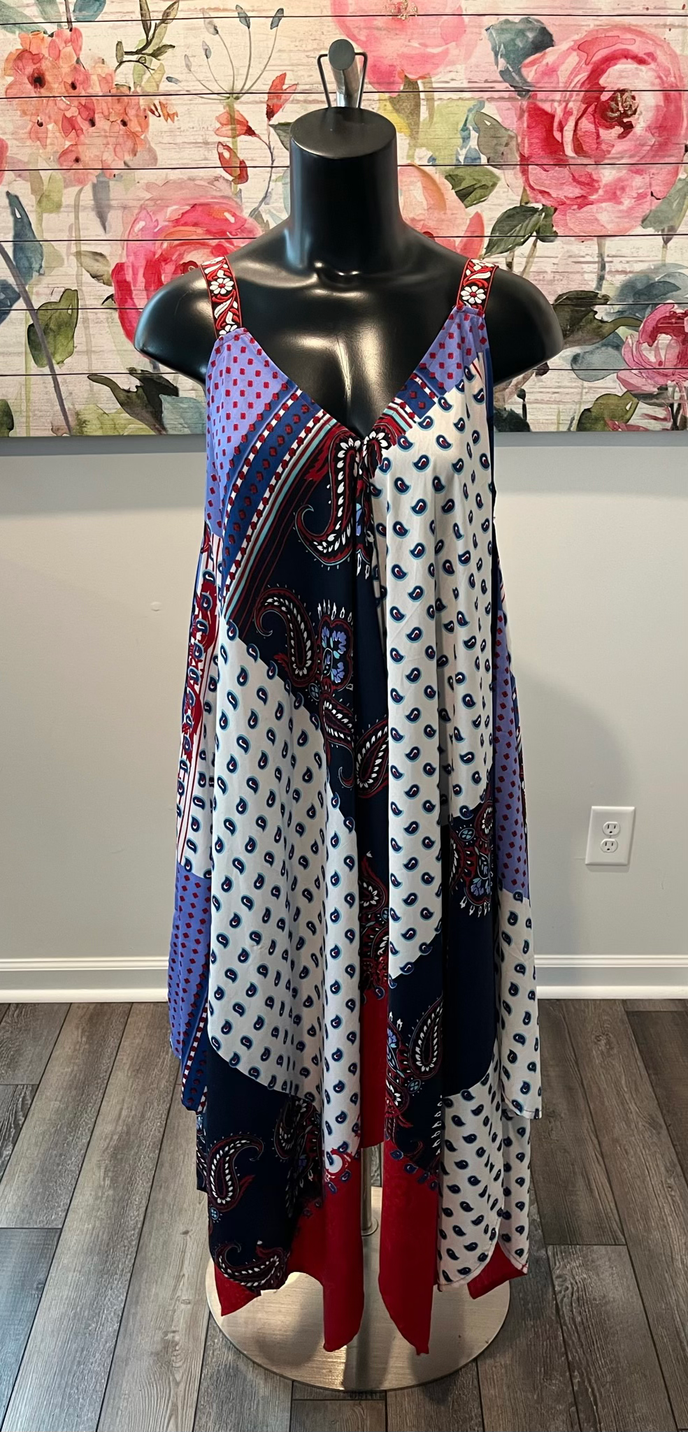 Multicolored Bella Moda Free Flow Dress