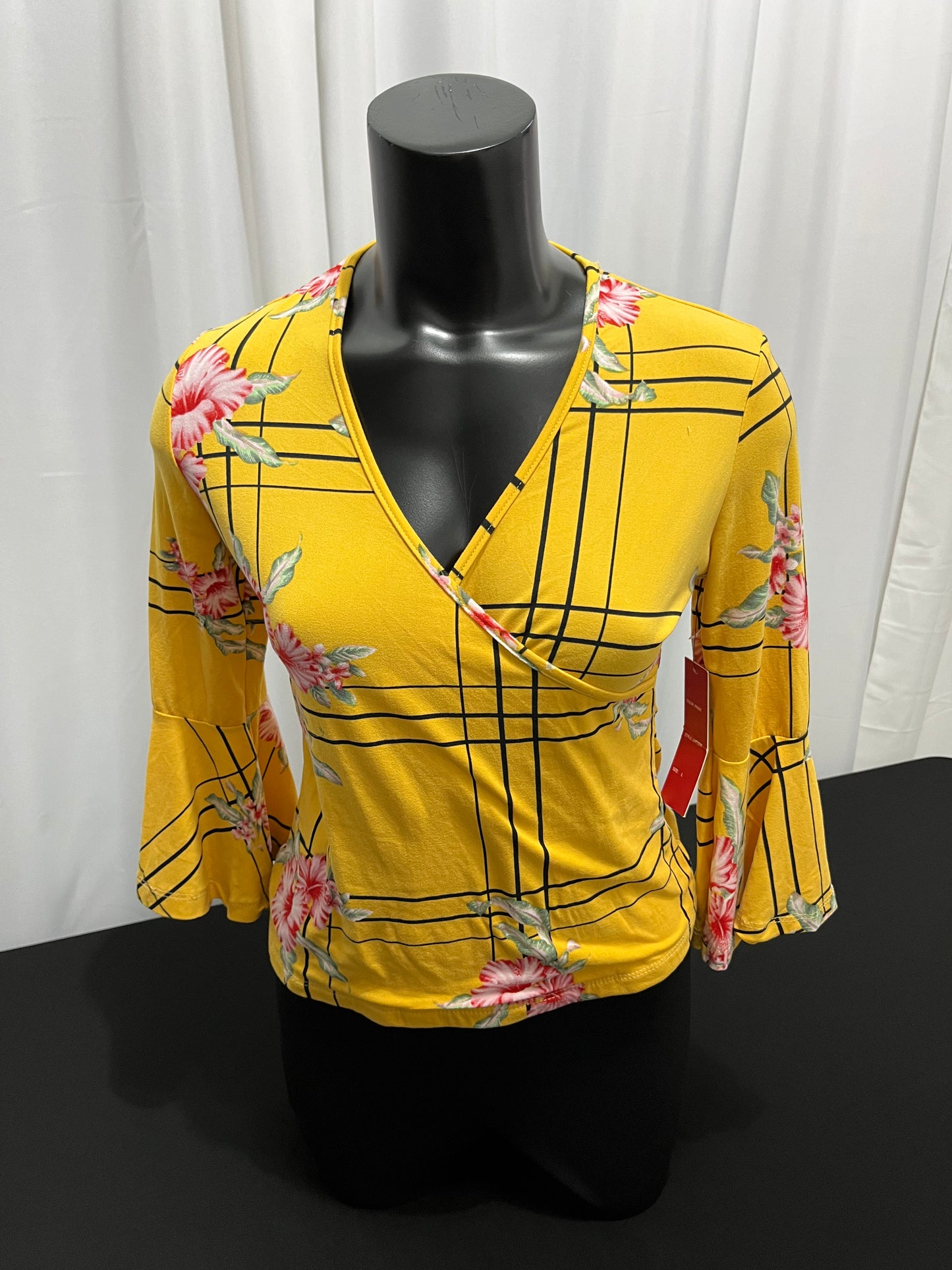 Yellow with Flowers Top