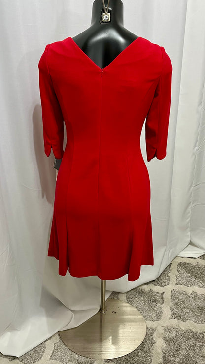 Jewel Middle Red Dress