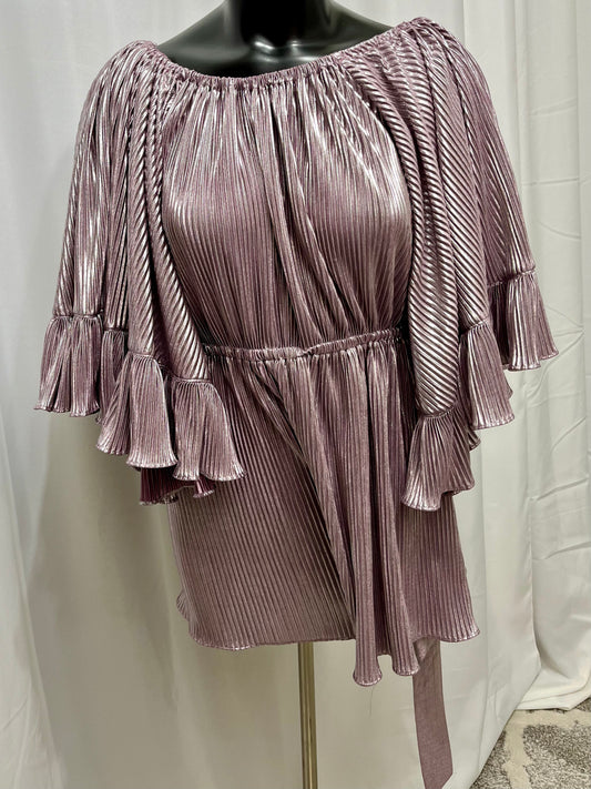 Lavender Flare Top