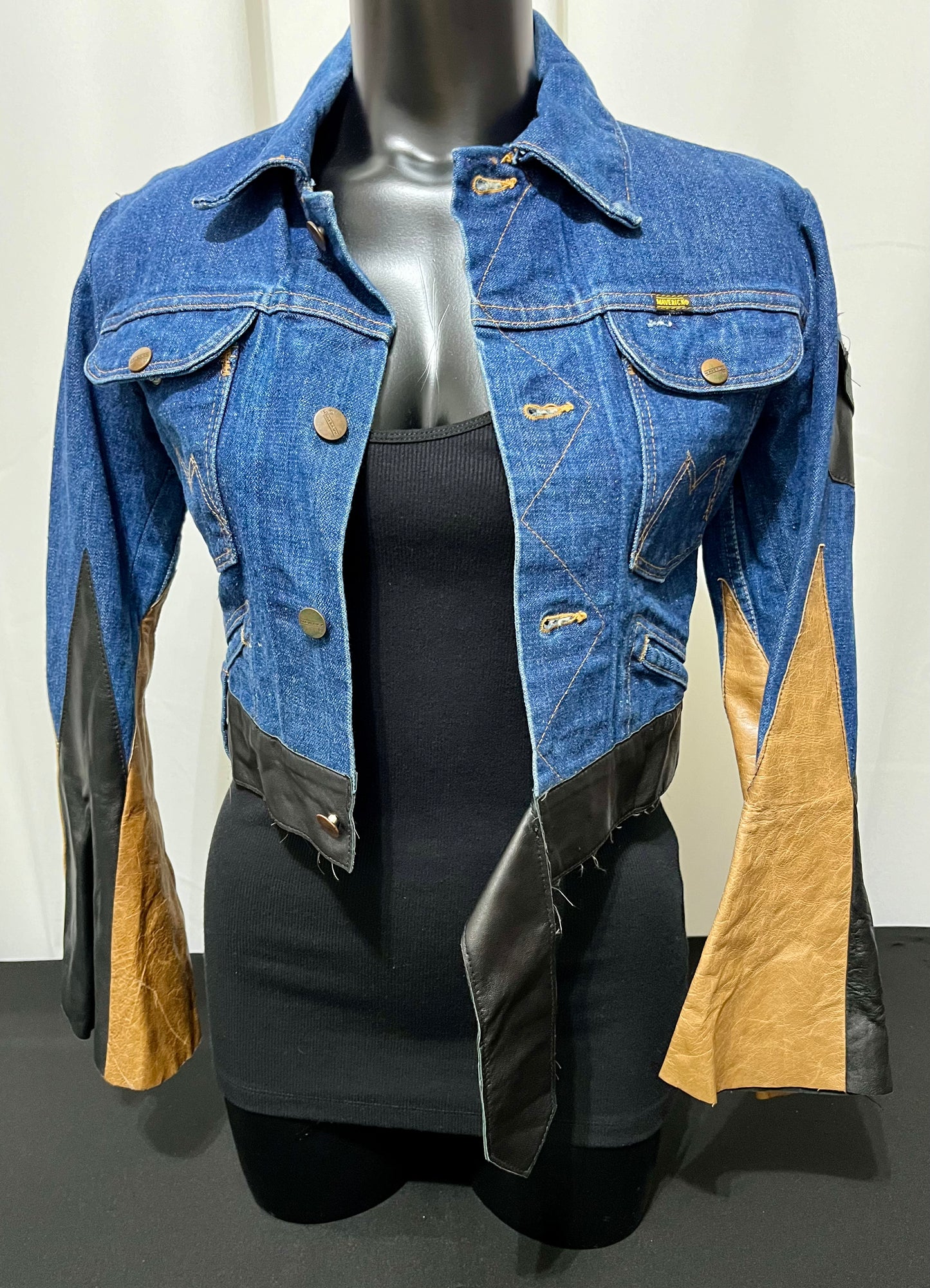 Bob Marley Denim - Leather Arm Jacket