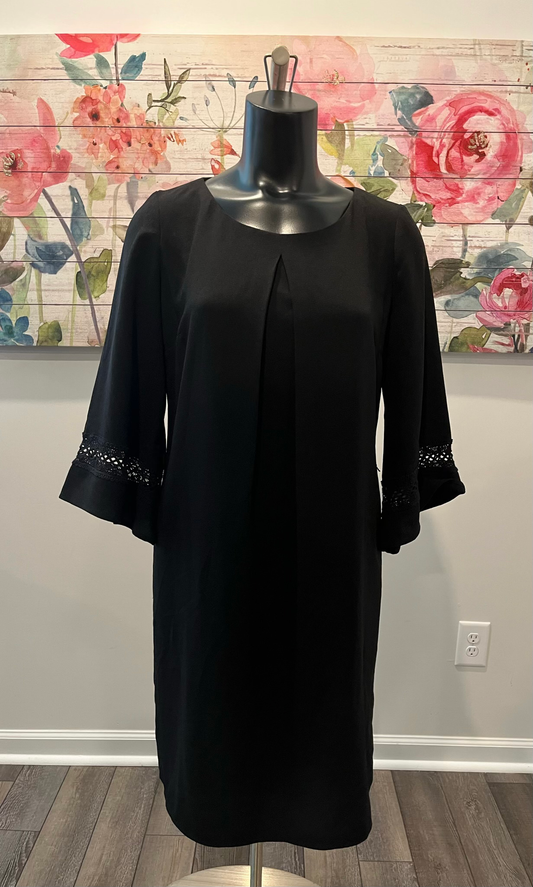 Black Crepe Madison Leigh Dress