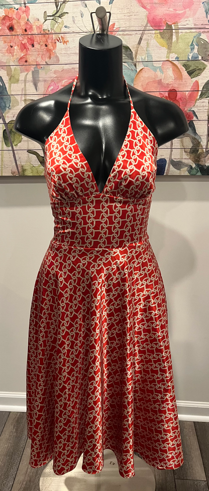 Red Alyn Paige New York Dress